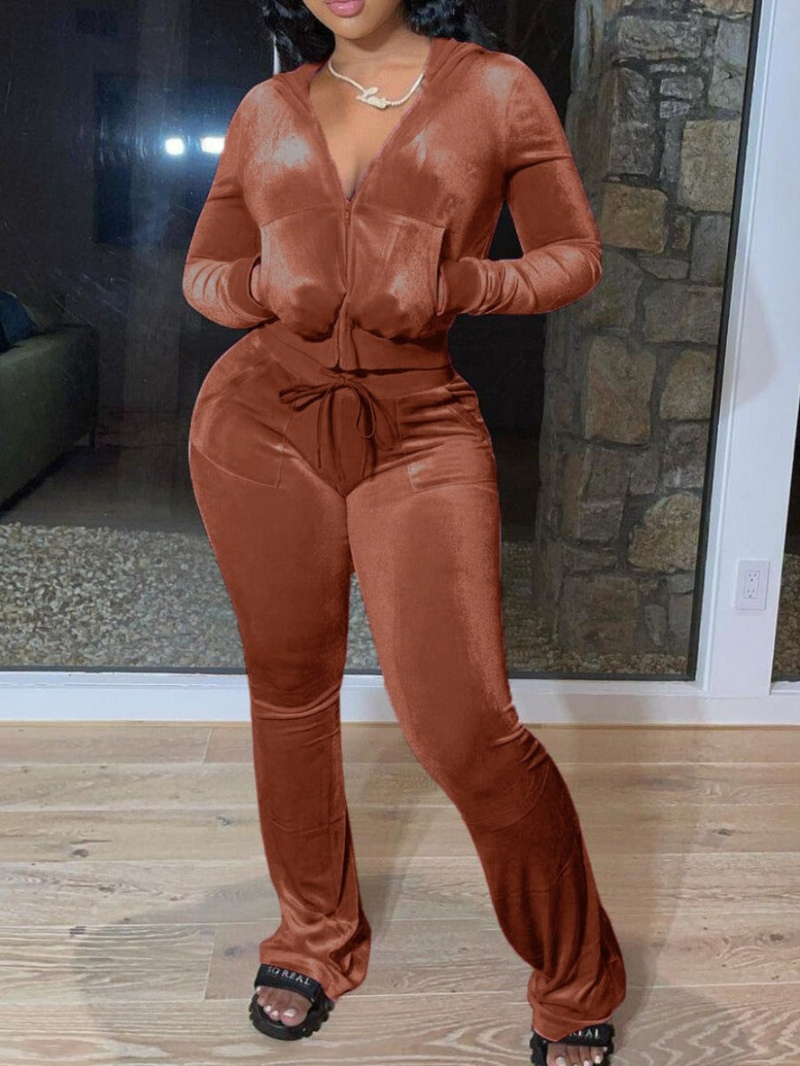 The "Juicy Empress" Velour Track Set