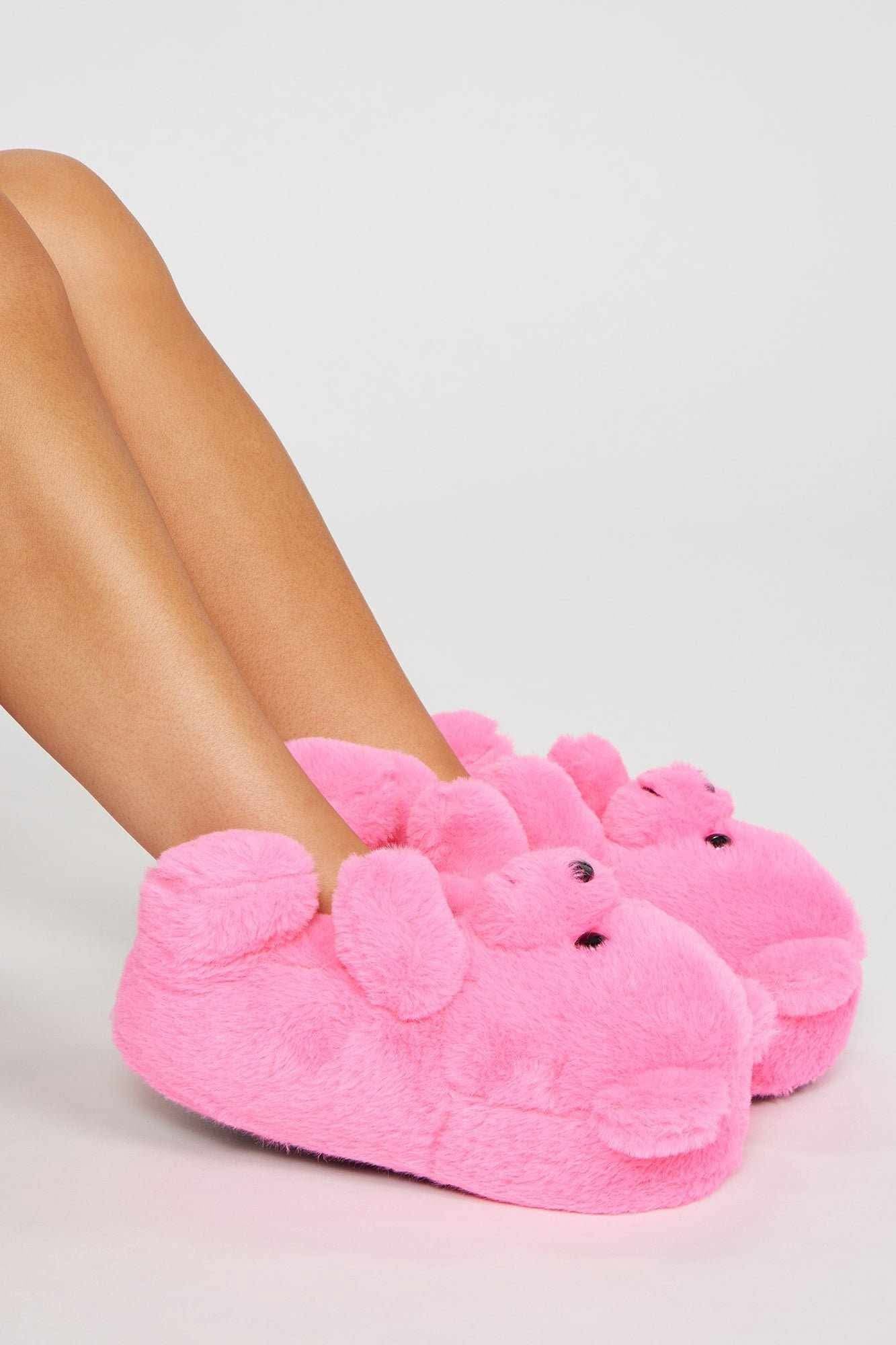 Teddy bear slippers  Women