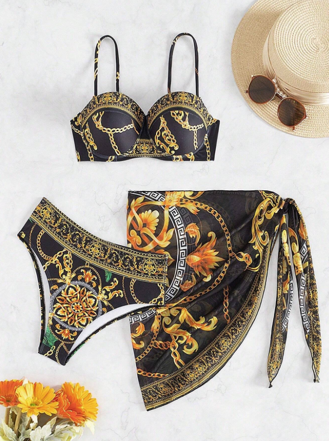 Palm Luxe 3-Piece Boho