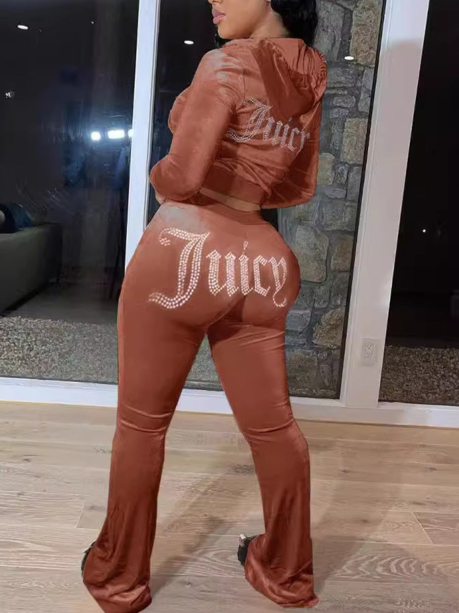 The "Juicy Empress" Velour Track Set