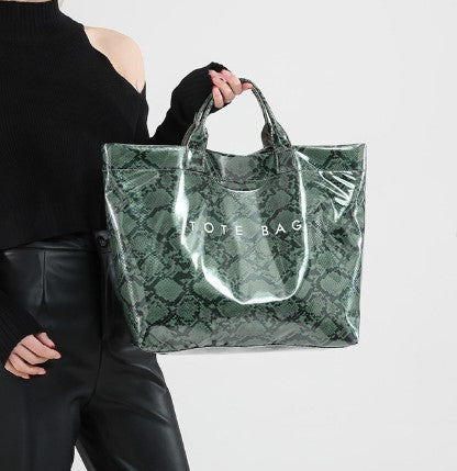 Venom Luxe | Statement Python Totes